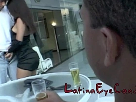 Suzi Q's tantalizing threesome encounter with Brazilian stud
