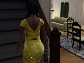 Black stepmom and stepson indulge in naughty pleasures