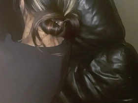 Cheating wife gets cummed on by her lover