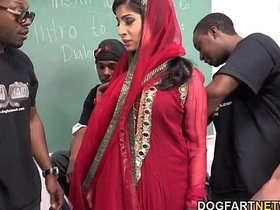 Nadia Ali's wild ride with multiple black men in a gang bang