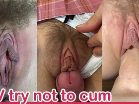 A compilation of homemade porn videos with closeup shots of creamy finishes