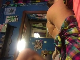White girl surprises with hardcore sex skills