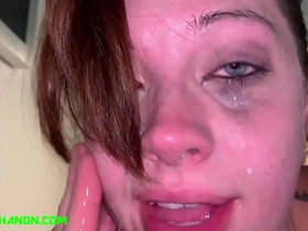 Extreme compilation of submissive sluts getting face-fucked and throat-pied